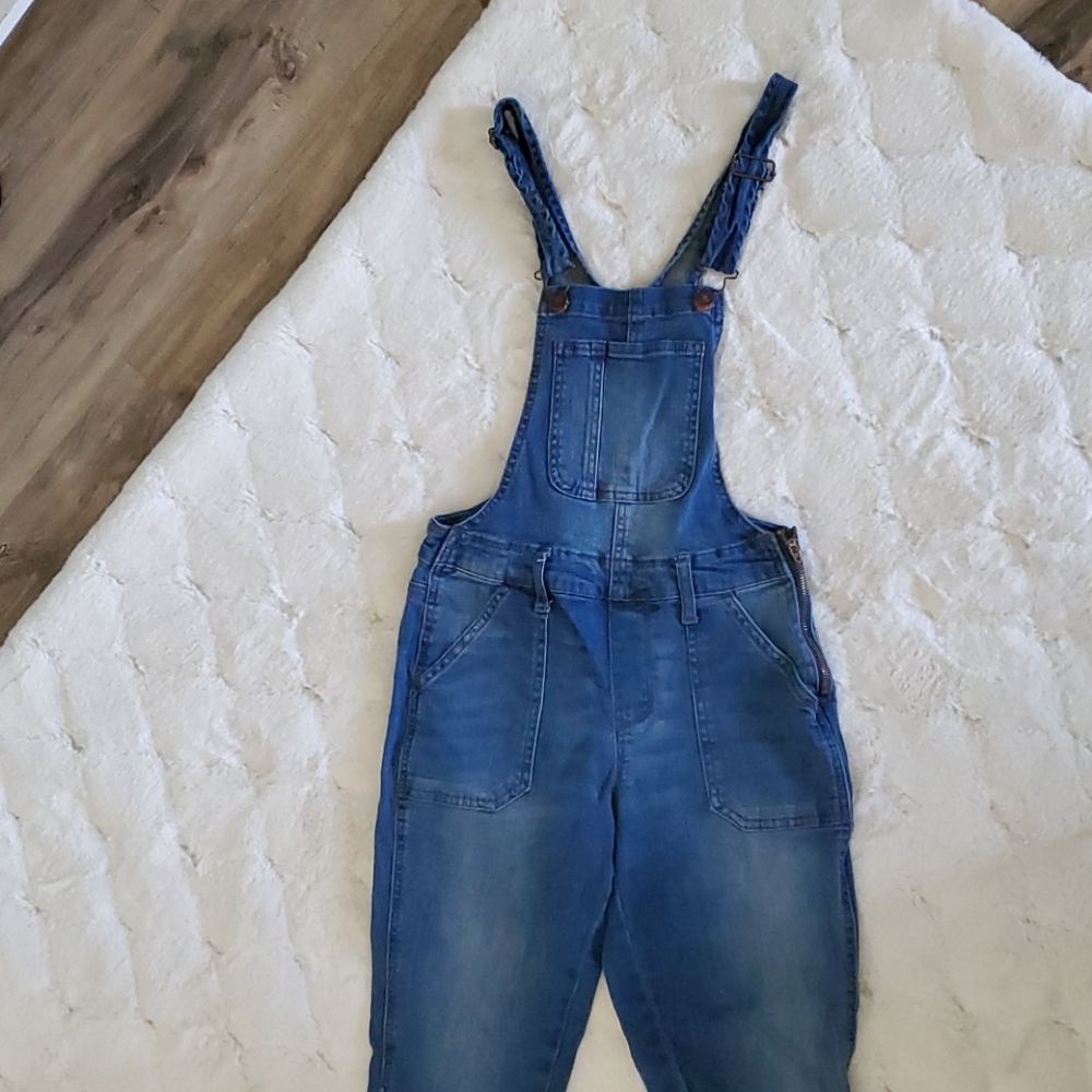 Denim overalls